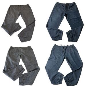 Ezekiel Pants Mens 38 Gray Blue Lot of 2 Cargo Utility Skate Surf Streetwear